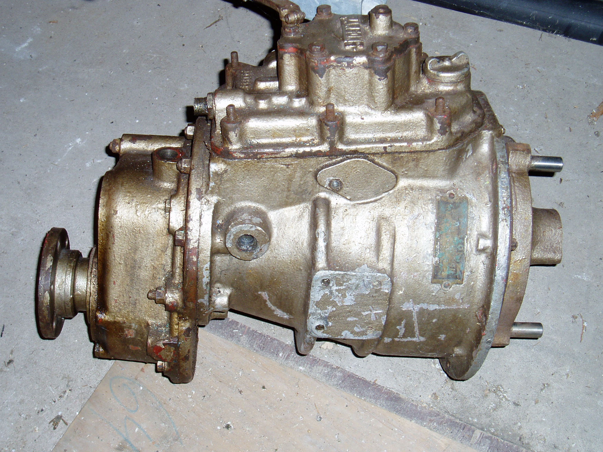 Parsons type DA gearbox